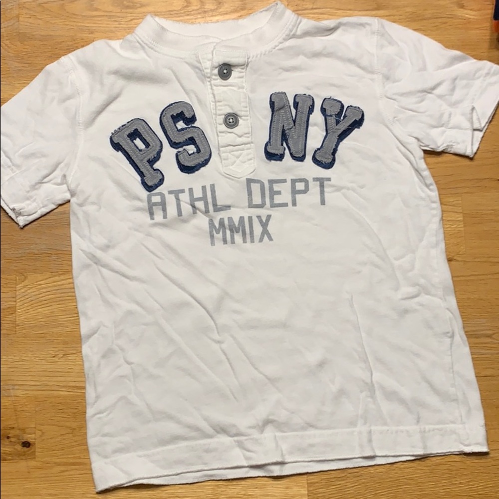 White PS shirt